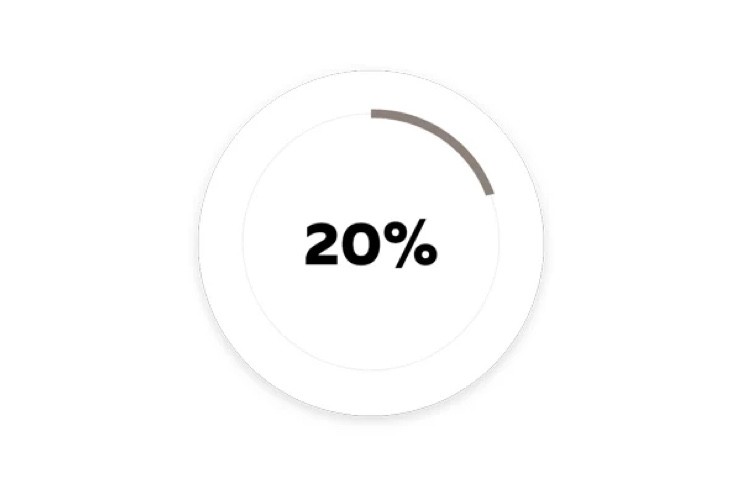 20 procent reductie